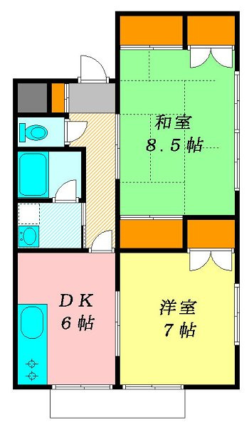 メゾン末広の間取り