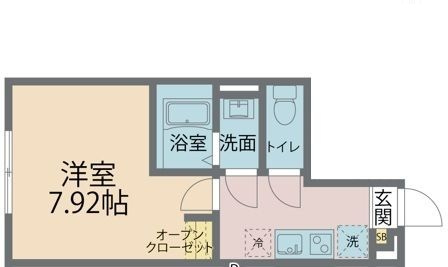 カインドネス江戸川の間取り|間取りです。
