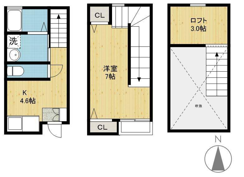 パークサイド駅南の間取り