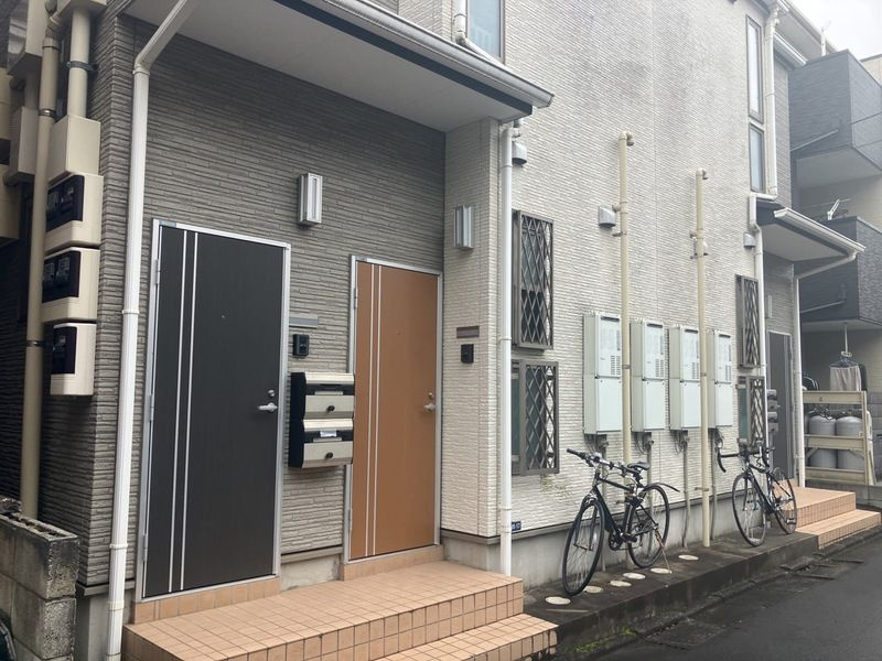 テラス新柴又のエントランス