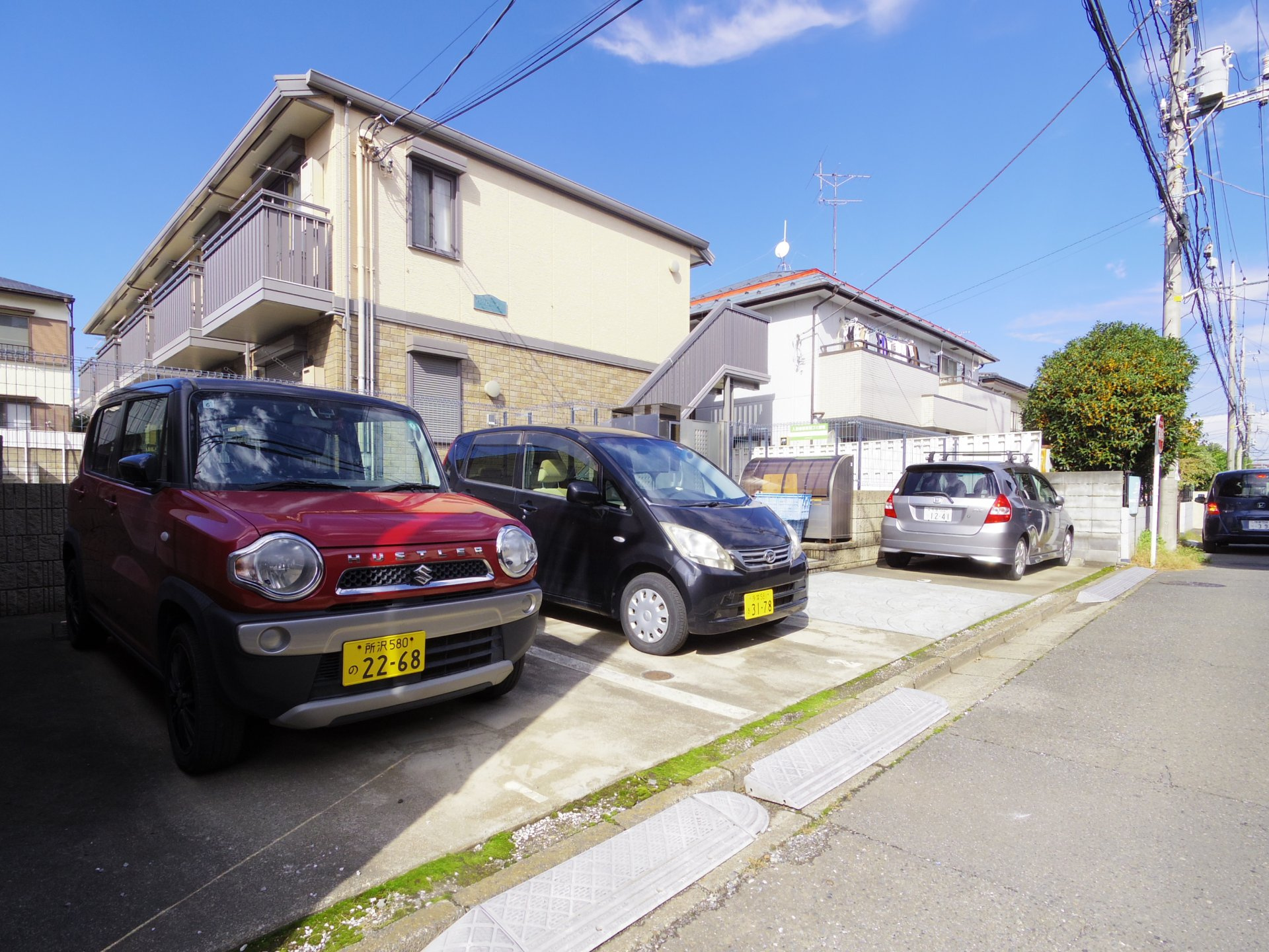 バリローチェの駐車場