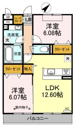 【間取り】 | K-コーポ