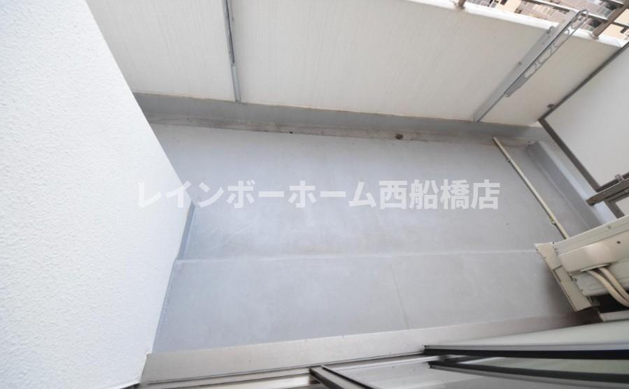 コーポレート稲毛海岸のバルコニー