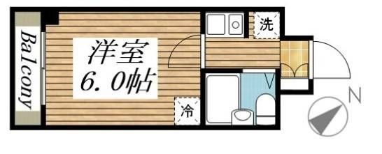 メゾン・ド・南大塚Ｎｏ．１の間取り