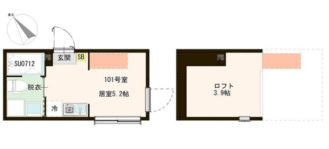 【間取り】 | ヒノキテラス成増