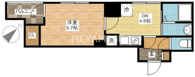 ネクスト賑町の間取り