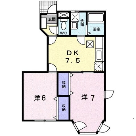 【間取り】 | ヴェルドミールⅡ