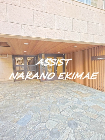 ビイルーム高円寺のエントランス