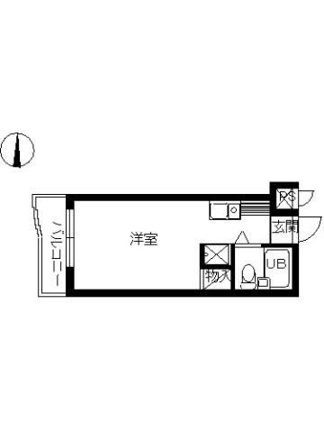 スカイコート新宿落合第４の間取り