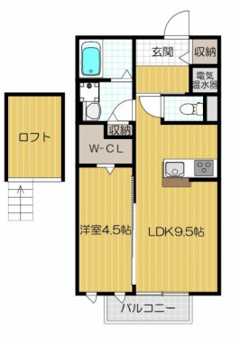 【間取り】 | ジョイフルキューブ