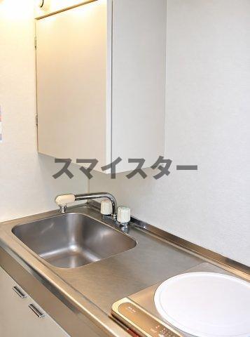 船橋市前原西１丁目のアパートのキッチン