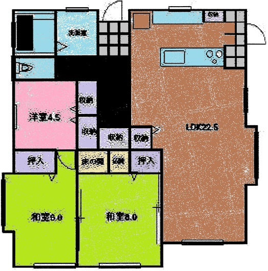 【間取り】 | 羽生市三田ヶ谷　中古住宅