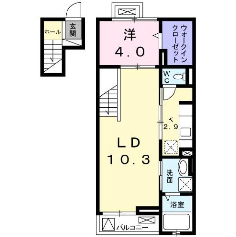 ウィンクルムの間取り