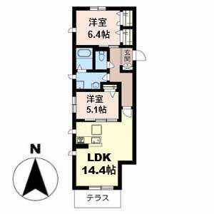 sha Maison Green Scentの間取り