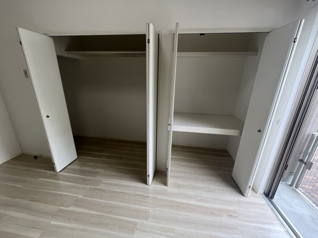 ミニョン　シレーヌ　222の収納|※現在入居中の為別のお部屋の写真です