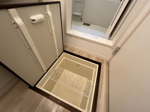 ミニョン　シレーヌ　222の収納|※現在入居中の為別のお部屋の写真です