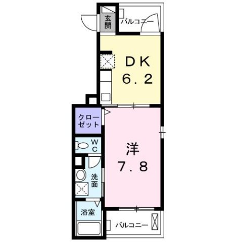 フィオーレ・ソーレの間取り