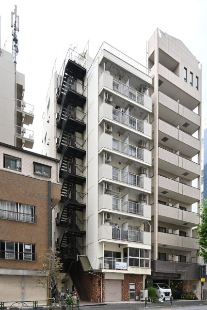 マンション神楽坂の外観|外観です