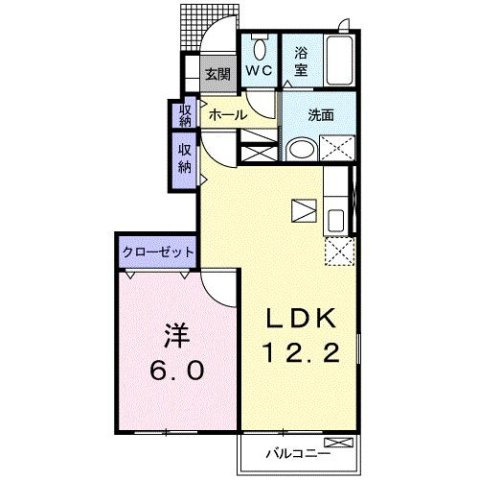 サンシャインの間取り