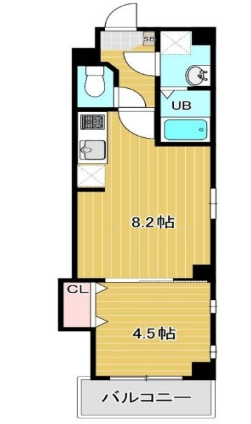 Vista稲毛の間取り