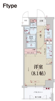 【間取り】 | べラジオ五条堀川Ⅲ