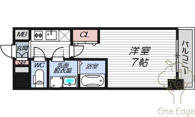 MJC都島レガーレの間取り