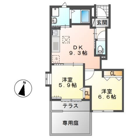 グラン・ジュテの間取り