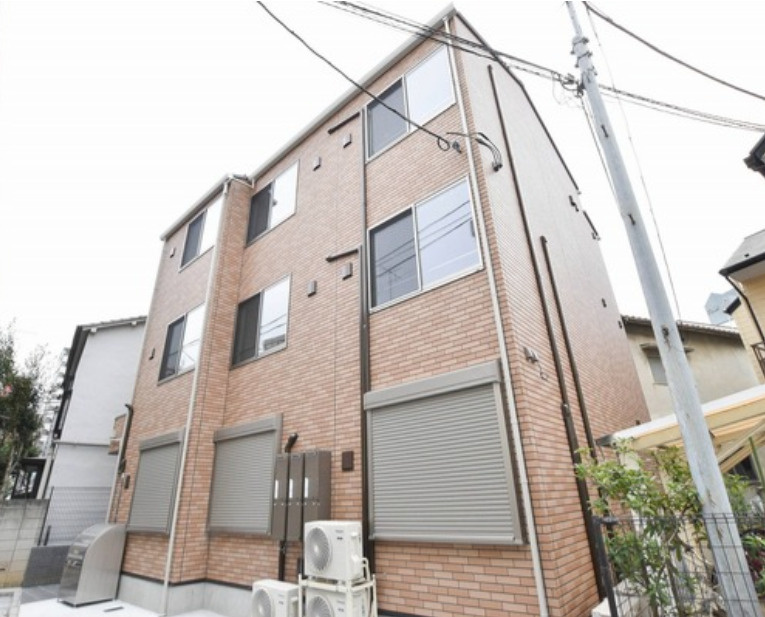 板橋区大山東町のアパートの外観
