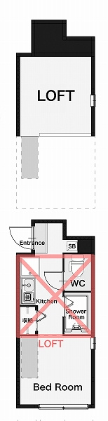 ハーモニーテラス前野町Ⅱ の間取り|間取りです。