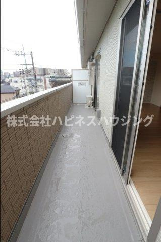 アヴェニール明原のバルコニー
