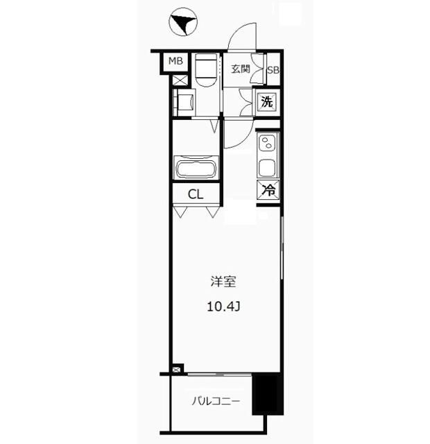 エルフラット板橋本町の間取り