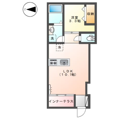 アルデュール　ロゼ　（Ardeur Rose）の間取り