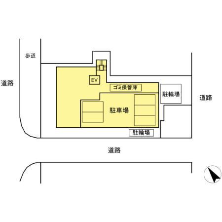 コンシェリア東京(IRIYA STATION FRONT)の駐車場