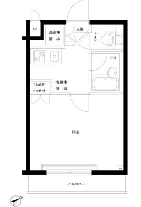 【間取り】 | ルーブル荻窪伍番館