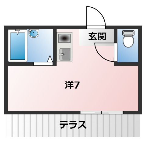 コーポ佐藤の間取り