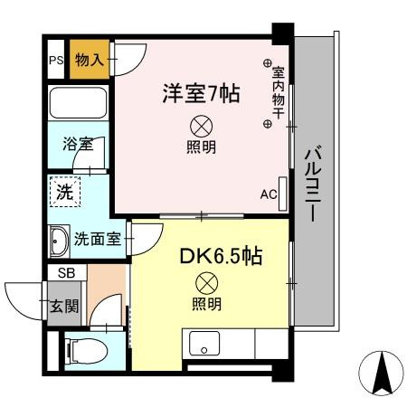 VIRAGE TAKASUの間取り