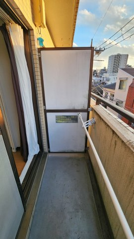 マリオン高円寺のバルコニー