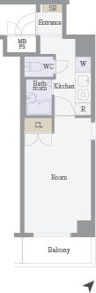 クレアシオン南大塚の間取り