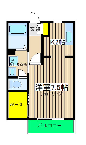 ステイシオンＢの間取り|ステイシオンＢ　間取り