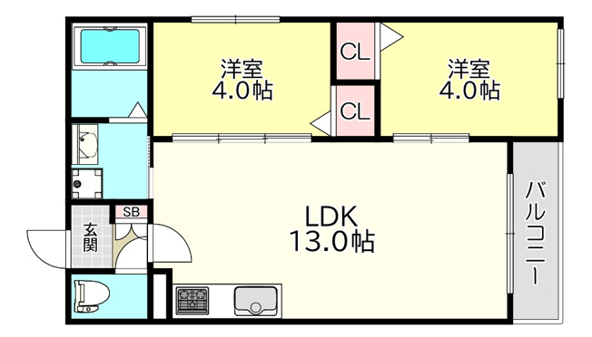 【間取り】 | TIO Parterre