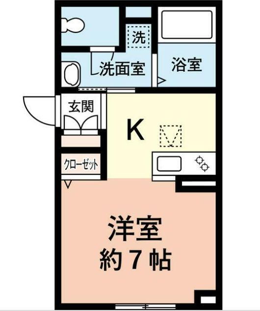 ラルーチェの間取り