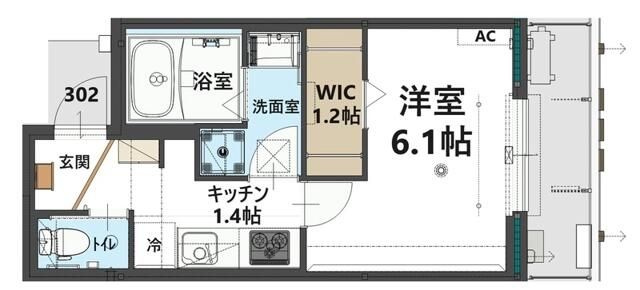 プロシード・パルの間取り