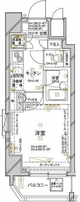 セジョリ御茶ノ水の間取り