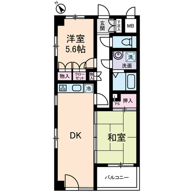 ゾアール茗荷谷の間取り