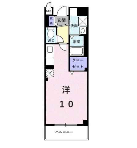 サンクレール北花田の間取り