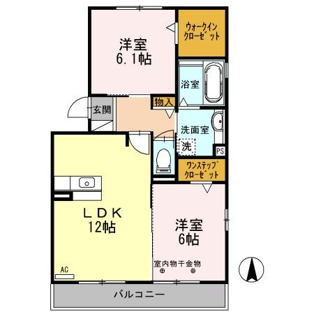 雅の間取り