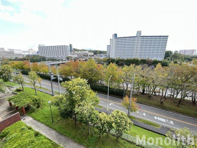 泉北竹城台２丁1号棟の展望