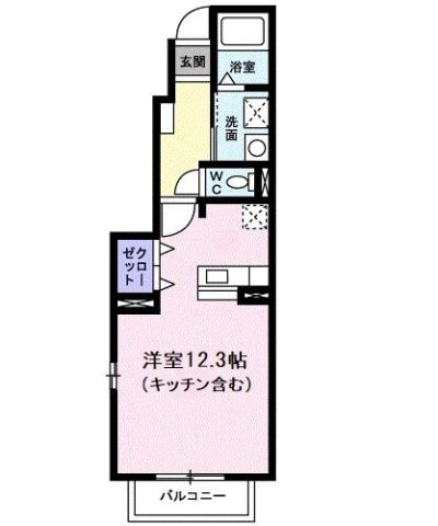 ジェルメＳ．Ｓの間取り