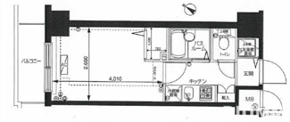 【間取り】 | トーシンフェニックス笹塚駅前弐番館