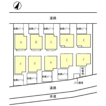 【区画図】 | Ｄタウン南平野　C